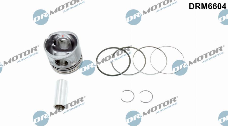 Dr.Motor Automotive DRM6604 - Поршень abcparts.ee