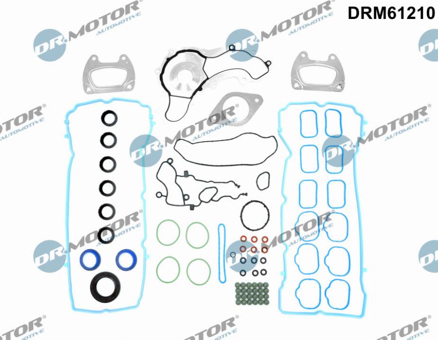 Dr.Motor Automotive DRM61210 - Комплект прокладок, головка цилиндра abcparts.ee