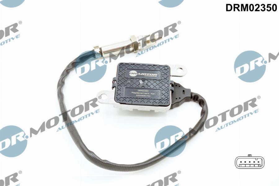 Dr.Motor Automotive DRM02350 - NOx-датчик, впрыск карбамида abcparts.ee