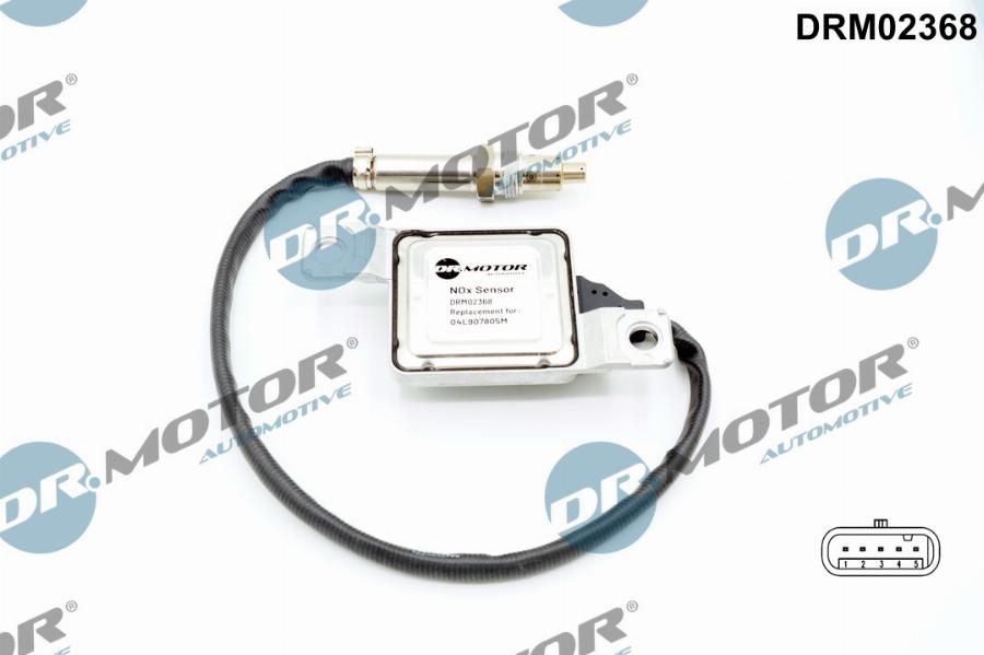 Dr.Motor Automotive DRM02368 - NOx-датчик, впрыск карбамида abcparts.ee