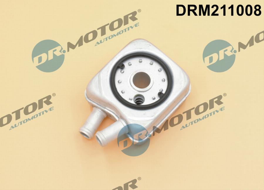 Dr.Motor Automotive DRM211008 - Масляный радиатор, двигательное масло abcparts.ee