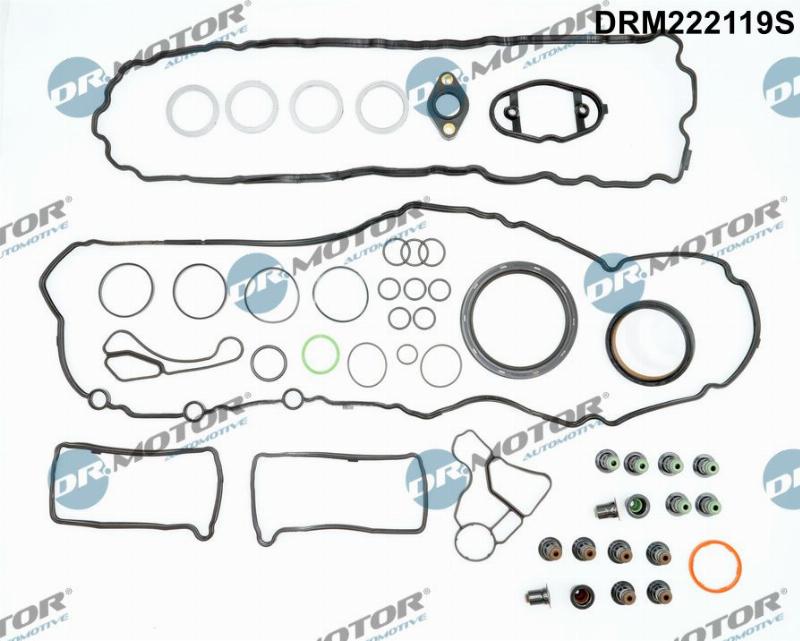Dr.Motor Automotive DRM222119S - Комплект прокладок, головка цилиндра abcparts.ee