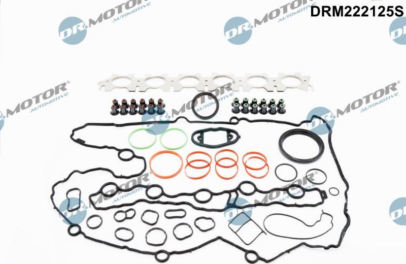 Dr.Motor Automotive DRM222125S - Комплект прокладок, головка цилиндра abcparts.ee