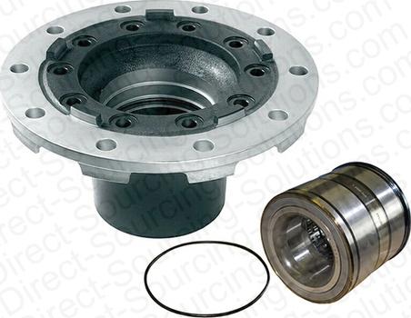 DSS 150025OEMB - Ступица колеса, поворотный кулак abcparts.ee