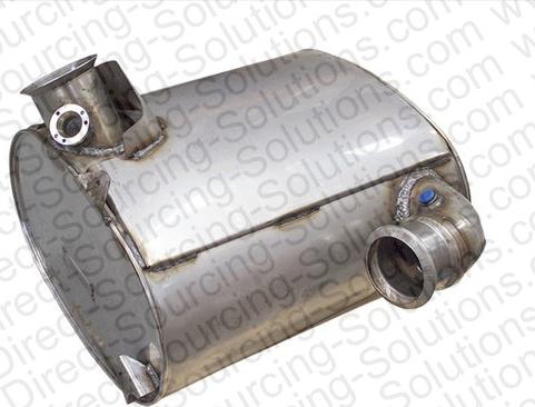 DSS 230508 - Средний / конечный глушитель ОГ abcparts.ee