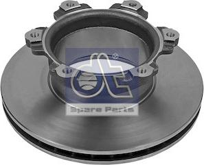 DT Spare Parts 4.65962 - Тормозной диск abcparts.ee
