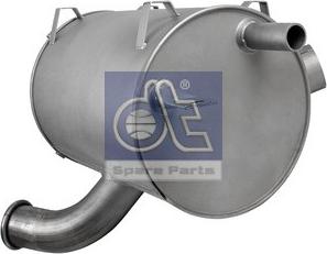 DT Spare Parts 4.65934 - Средний / конечный глушитель ОГ abcparts.ee