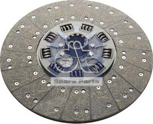 DT Spare Parts 4.62798 - Диск сцепления, фрикцион abcparts.ee