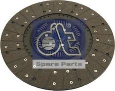 DT Spare Parts 5.50012 - Диск сцепления, фрикцион abcparts.ee