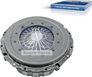 DT Spare Parts 6.40026 - Нажимной диск сцепления abcparts.ee