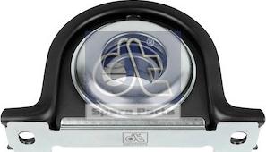 DT Spare Parts 6.59102 - Подшипник карданного вала, центральная подвеска abcparts.ee