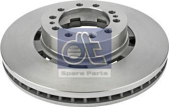 DT Spare Parts 6.61003 - Тормозной диск abcparts.ee