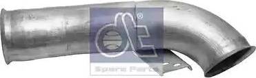 DT Spare Parts 1.12636 - Труба выхлопного газа abcparts.ee