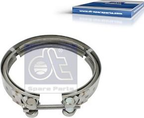 DT Spare Parts 1.12807 - Соединительные элементы, система выпуска abcparts.ee