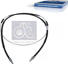 DT Spare Parts 12.47010 - Тросик, cтояночный тормоз abcparts.ee