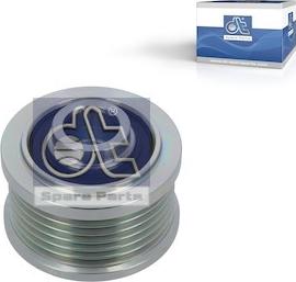 DT Spare Parts 12.72052 - Шкив генератора, муфта abcparts.ee