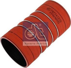 DT Spare Parts 3.16412 - Трубка, нагнетание воздуха abcparts.ee