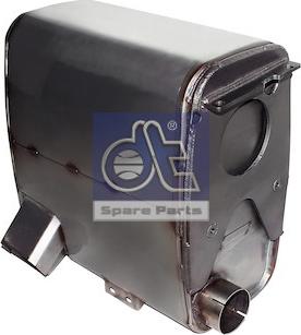 DT Spare Parts 3.25144 - Средний / конечный глушитель ОГ abcparts.ee