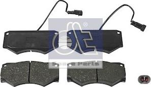 DT Spare Parts 7.92623 - Тормозные колодки, дисковые, комплект abcparts.ee