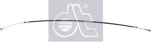 DT Spare Parts 7.15707 - Тросик, cтояночный тормоз abcparts.ee