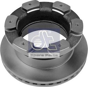 DT Spare Parts 7.36040 - Тормозной диск abcparts.ee