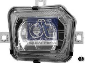 DT Spare Parts 7.25086SP - Фара противотуманная abcparts.ee