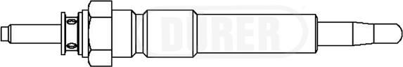DÜRER DG220026 - Свеча накаливания abcparts.ee