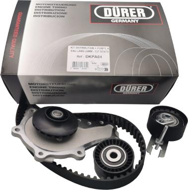 DÜRER DKPA04 - Водяной насос + комплект зубчатого ремня ГРМ abcparts.ee