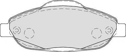 Duron DBP344003 - Тормозные колодки, дисковые, комплект abcparts.ee