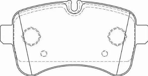 Duron DBP294037 - Тормозные колодки, дисковые, комплект abcparts.ee
