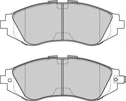 Duron DBP201116 - Тормозные колодки, дисковые, комплект abcparts.ee