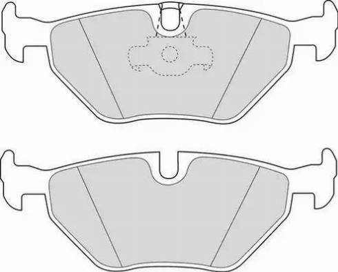 Duron DBP211075 - Тормозные колодки, дисковые, комплект abcparts.ee