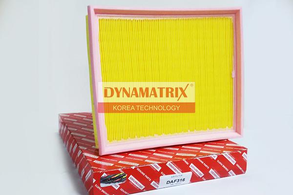Dynamatrix DAF316 - Воздушный фильтр двигателя abcparts.ee