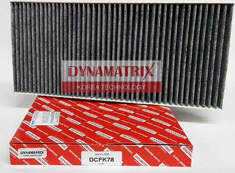 Dynamatrix DCFK78 - Фильтр воздуха в салоне abcparts.ee