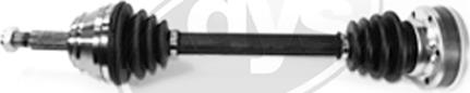 DYS 76-VW-8054 - Приводной вал abcparts.ee