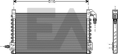 EACLIMA 30C76002 - Конденсатор кондиционера abcparts.ee