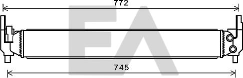 EACLIMA 31R02014 - Радиатор, охлаждение двигателя abcparts.ee