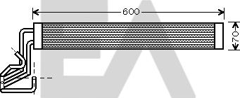 EACLIMA 37G77014 - Масляный радиатор, двигательное масло abcparts.ee
