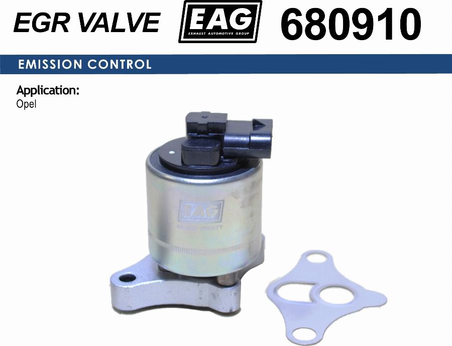 EAG 680910 - Клапан возврата ОГ abcparts.ee
