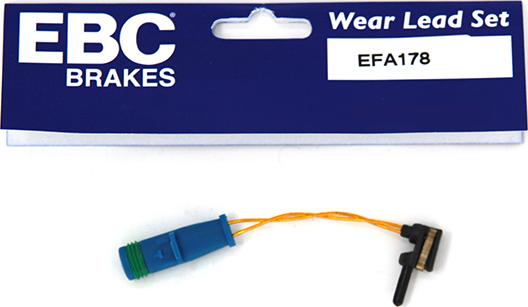 EBC Brakes EFA178 - Указатель износа, накладка тормозной колодки abcparts.ee