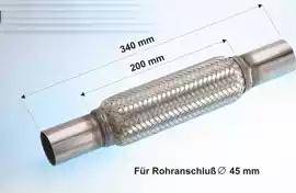Eberspächer 996.1.015 - Гофрированная труба, выхлопная система abcparts.ee