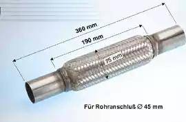 Eberspächer 99.102.79 - Гофрированная труба, выхлопная система abcparts.ee