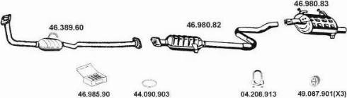 Eberspächer 462014 - Система выпуска ОГ abcparts.ee
