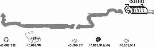 Eberspächer 402002 - Система выпуска ОГ abcparts.ee