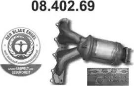 Eberspächer 08.402.69 - Катализатор abcparts.ee