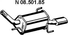 Eberspächer 08.501.85 - Глушитель выхлопных газов, конечный abcparts.ee