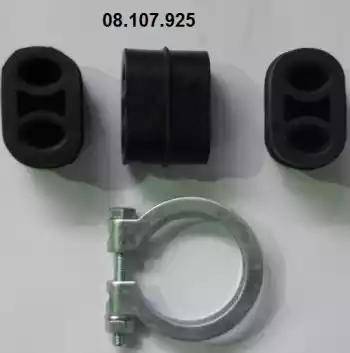 Eberspächer 08.107.925 - Монтажный комплект, глушитель abcparts.ee
