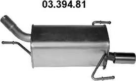 Eberspächer 03.394.81 - Средний глушитель выхлопных газов abcparts.ee