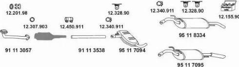 Eberspächer 12_948 - Система выпуска ОГ abcparts.ee