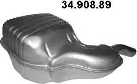 Eberspächer 34.908.89 - Глушитель выхлопных газов, конечный abcparts.ee